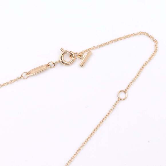 Authentic Tiffany&co. 18K Gold Return to Tiffany Charm  TIFFANY 18k Gold Necklace
